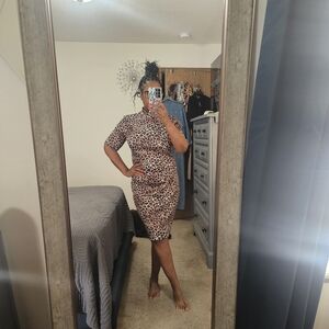 FLASH SALE...Leopard Print Women's Dress